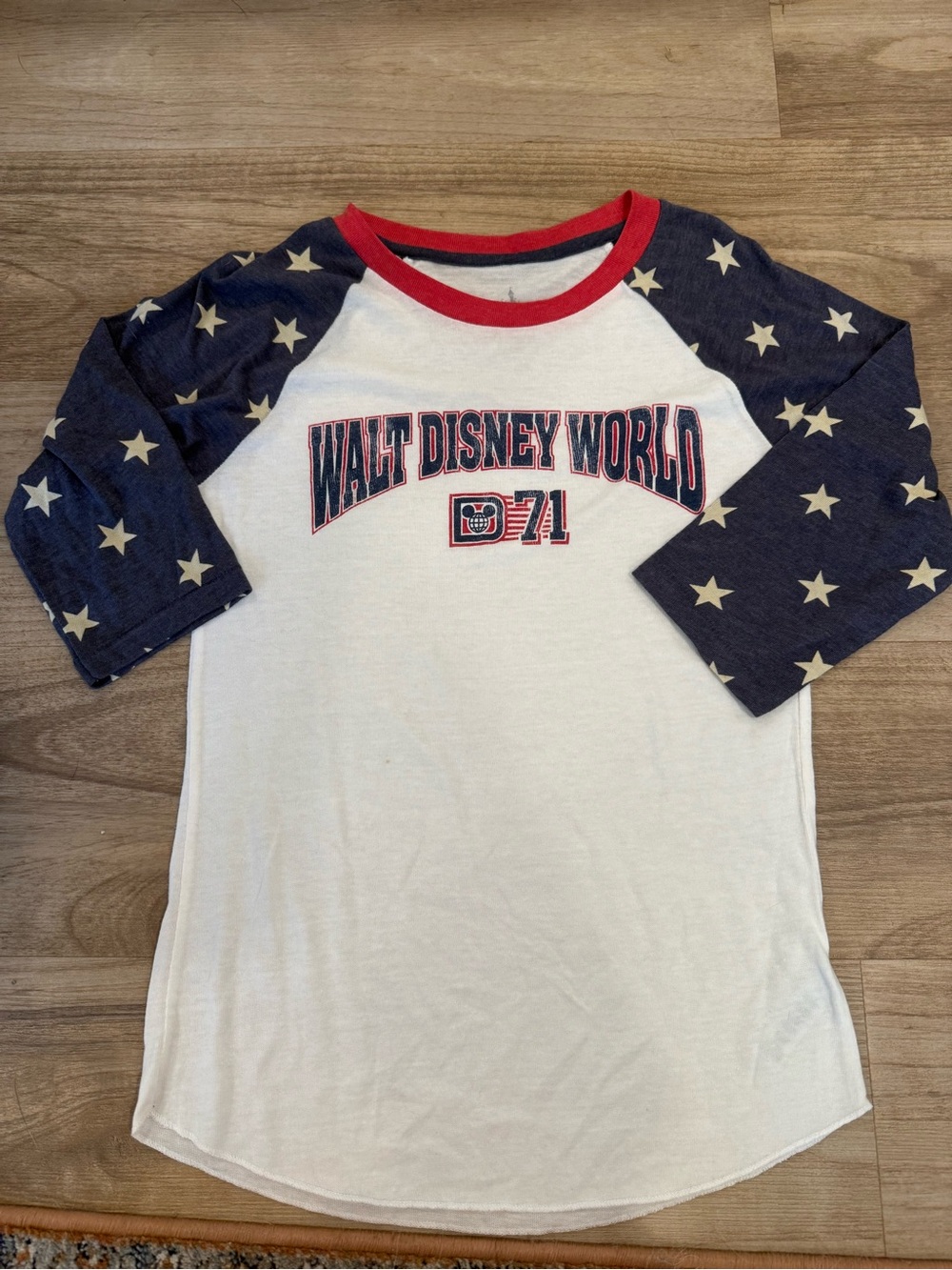 Walt Disney Americans baseball tee